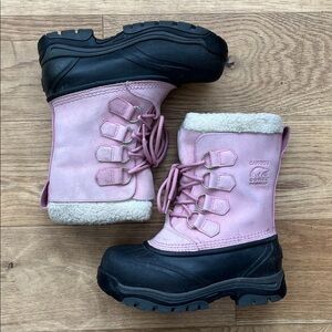 Vintage Sorel Caribou Boots / Pink / 7